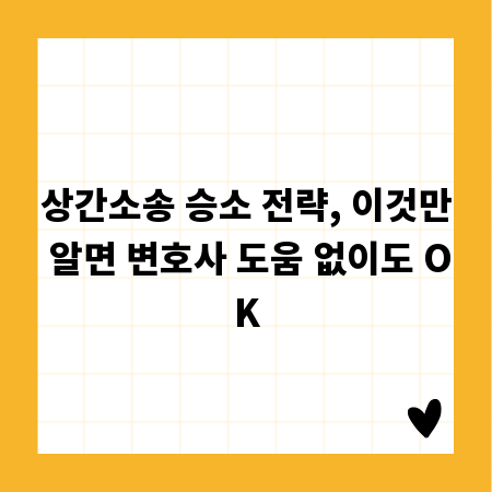 상간소송 승소 전략, 이것만 알면 변호사 도움 없이도 OK